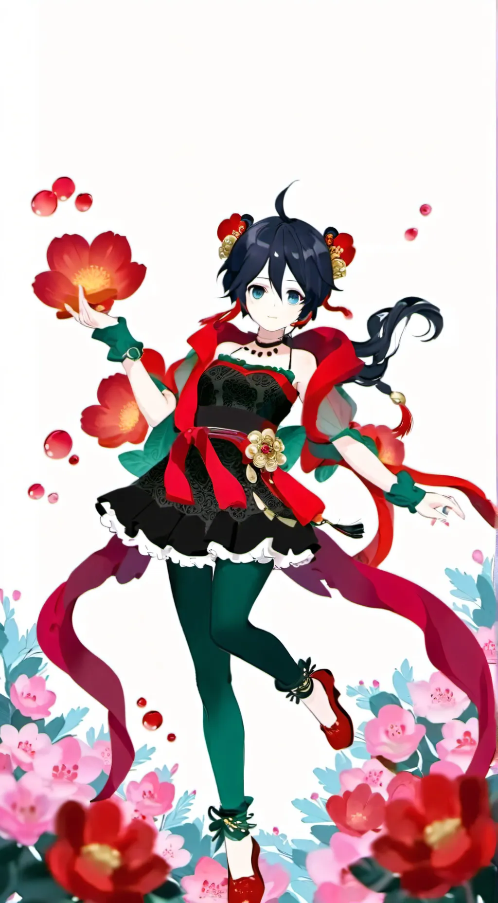 ai character: venti background