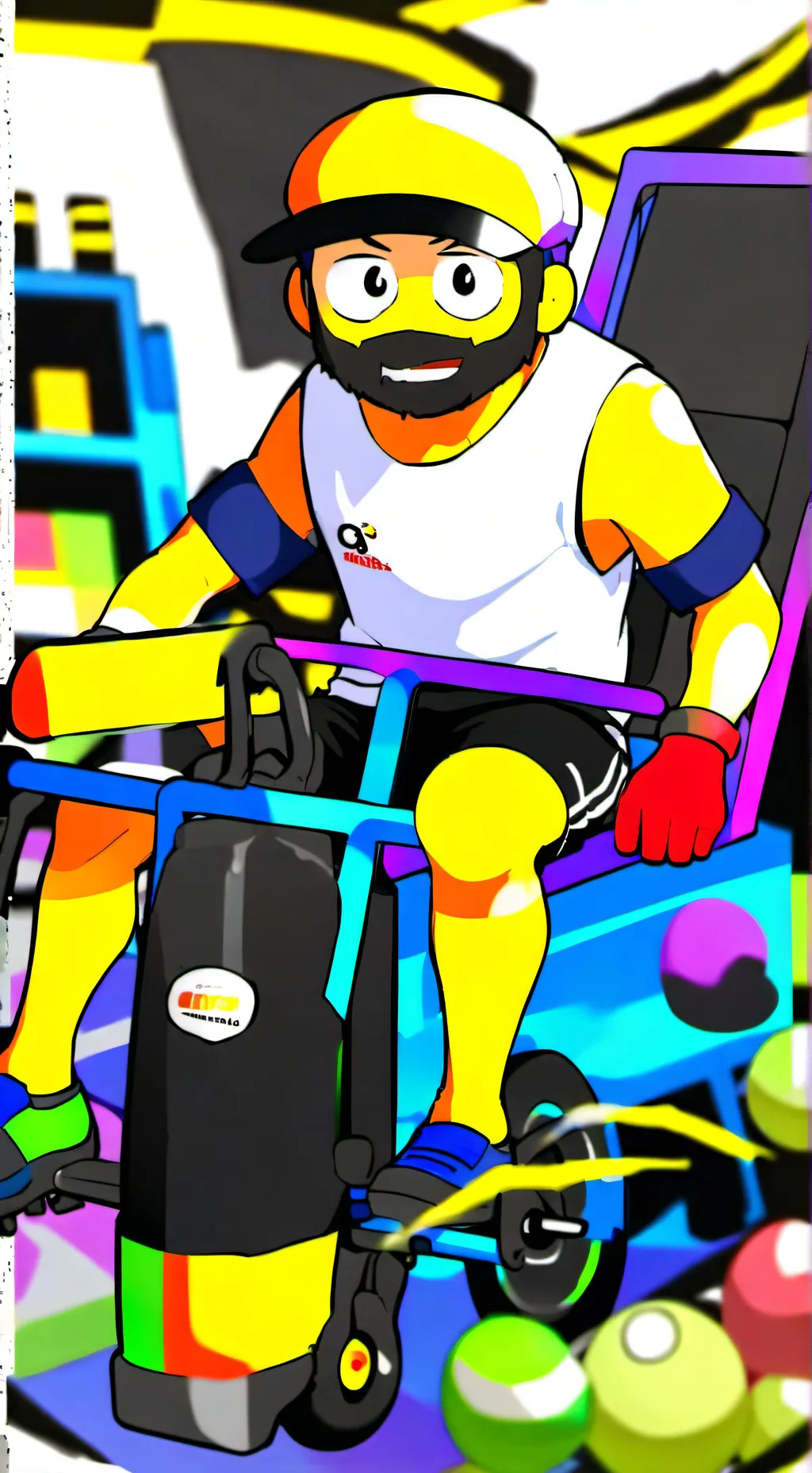 ai character: oren background