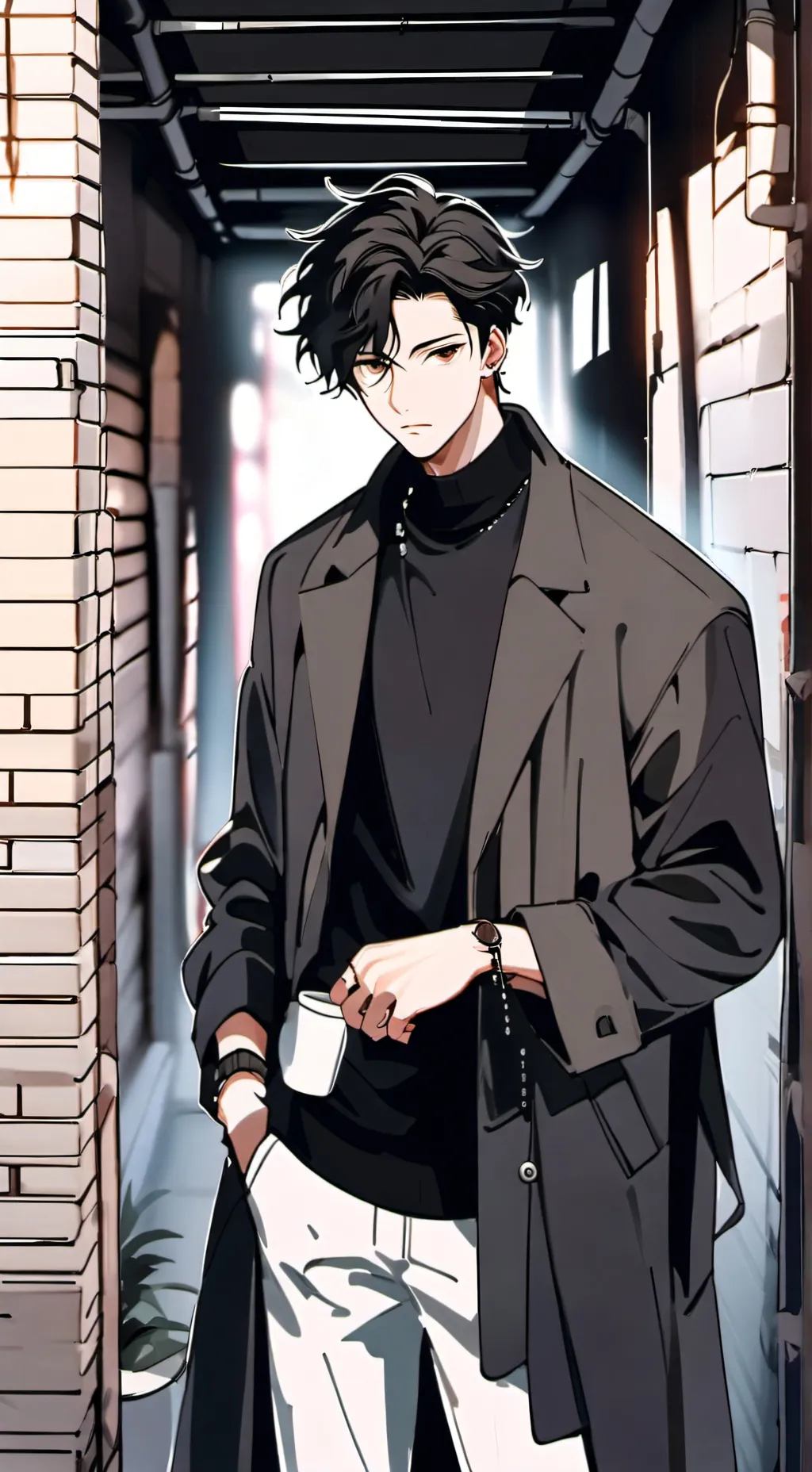 ai character: Ethan  background