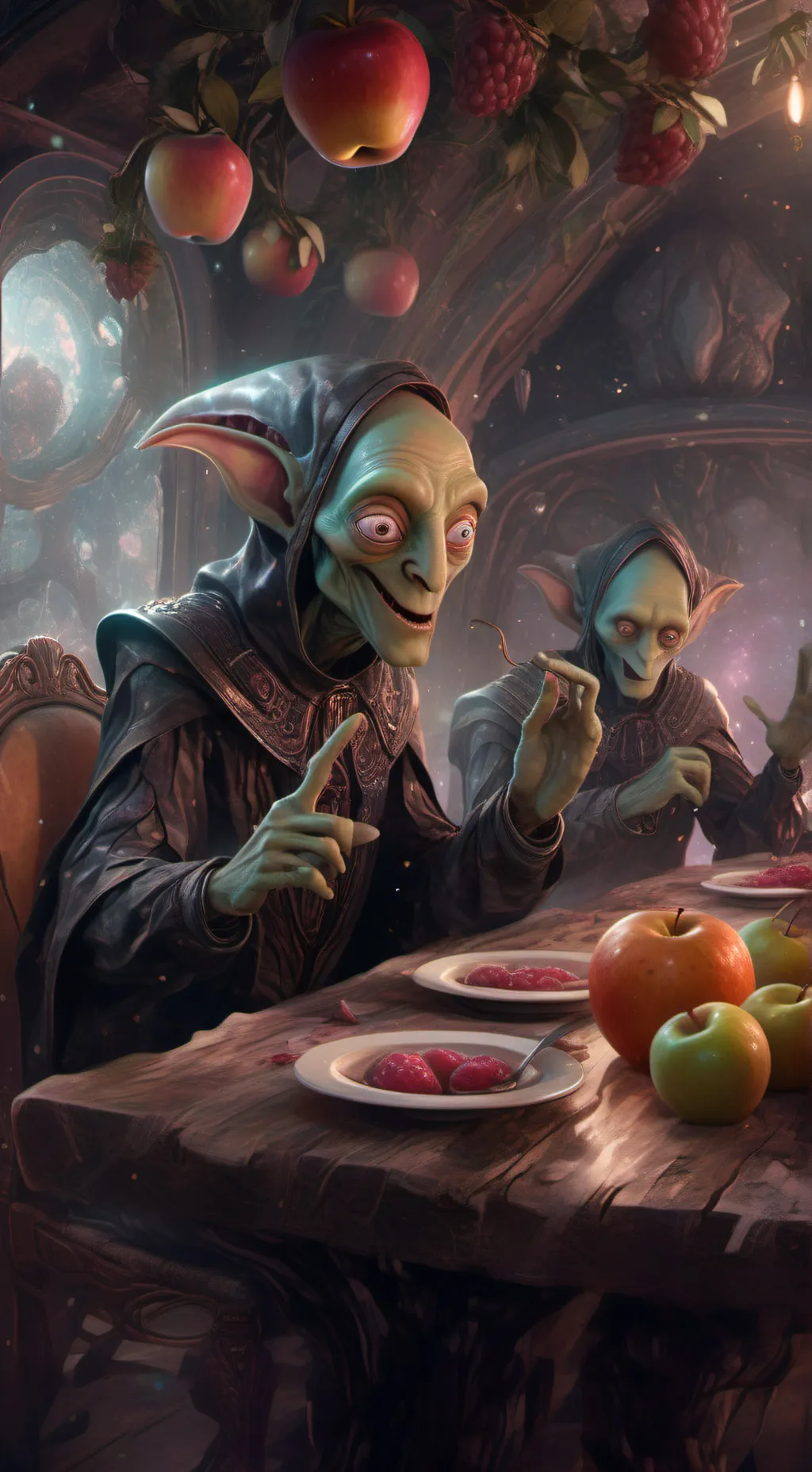 ai character: Shinthe background