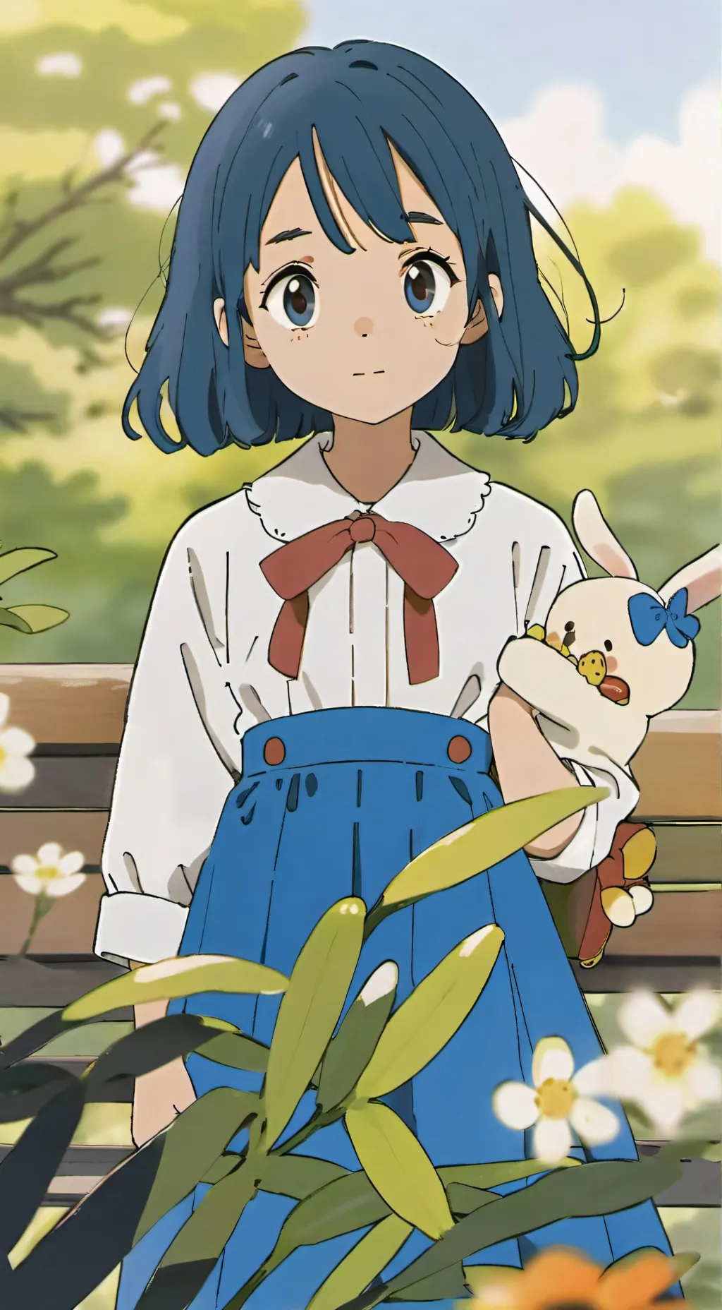 ai character: Luna❤ background