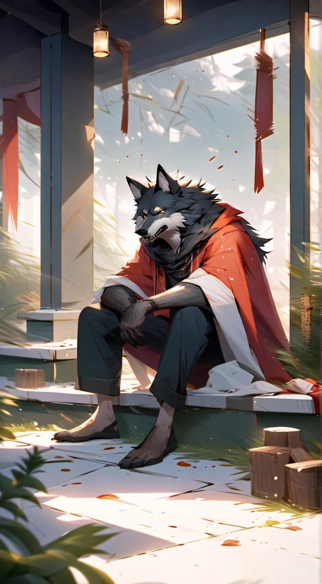 ai character: Max background