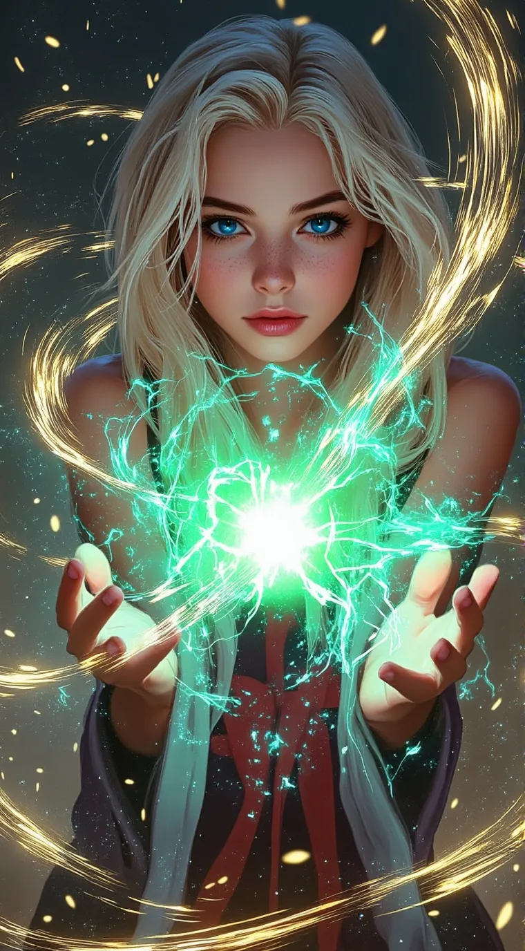 ai character: lily  background