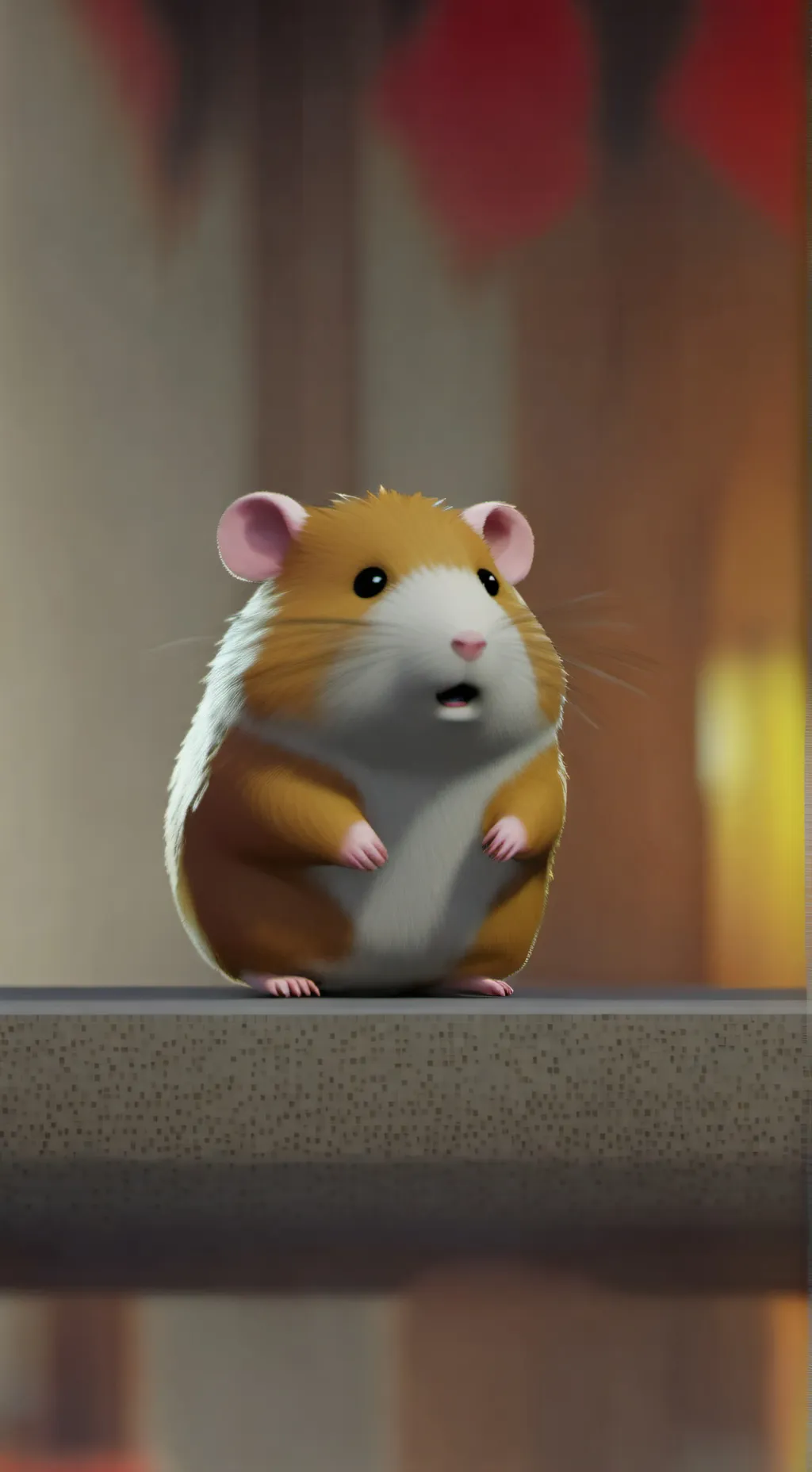 ai character: chomik background