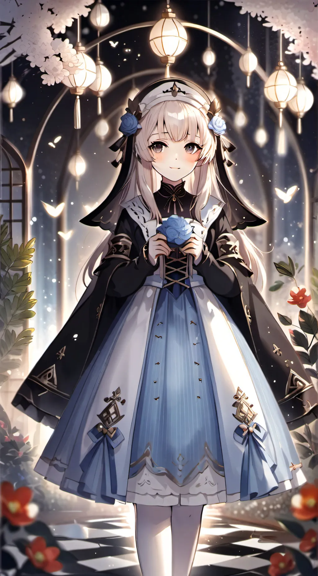 ai character: Sister Lilia  background