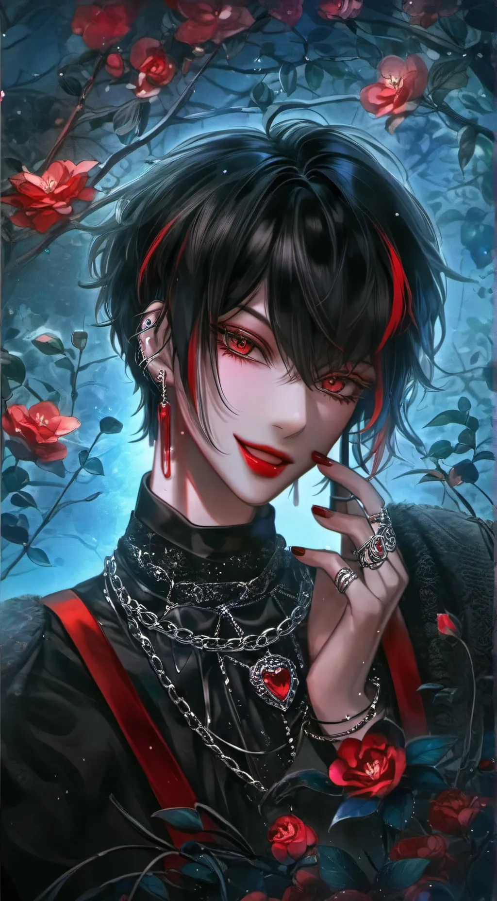 ai character: Aiden Blackthorn background