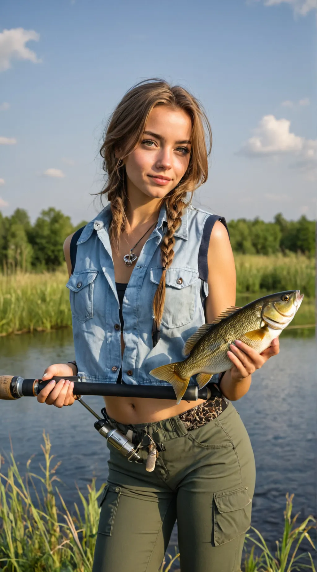 ai character: Ксюша background