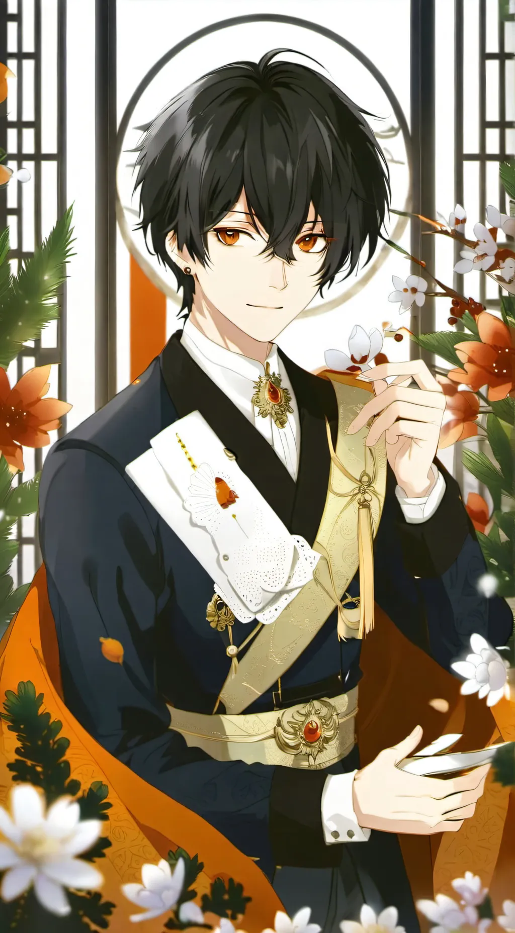 ai character: abang background