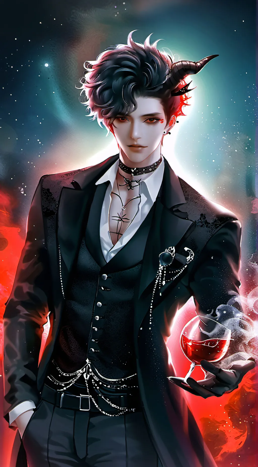 ai character: Damien background