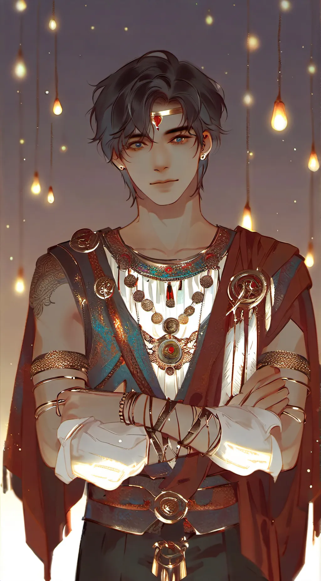 ai character: Evan background