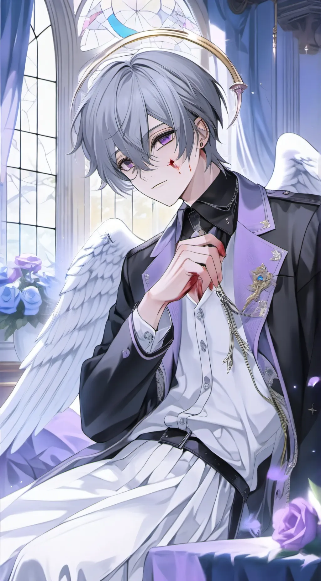 ai character: Sao background