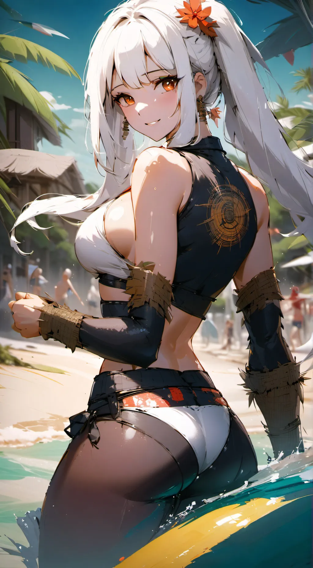 ai character: lily background