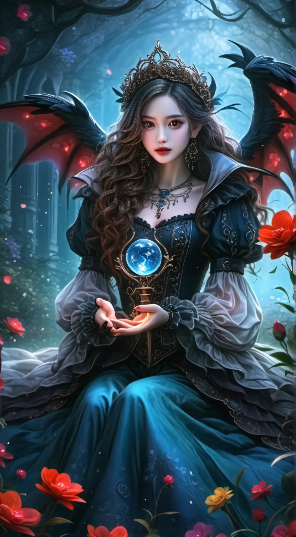 ai character: amelia background