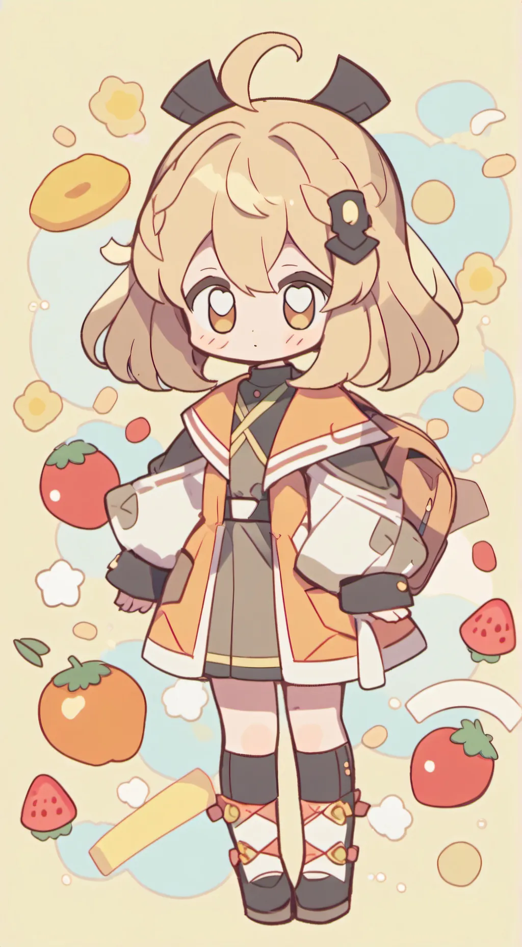 ai character: Sprunki Sleepover background