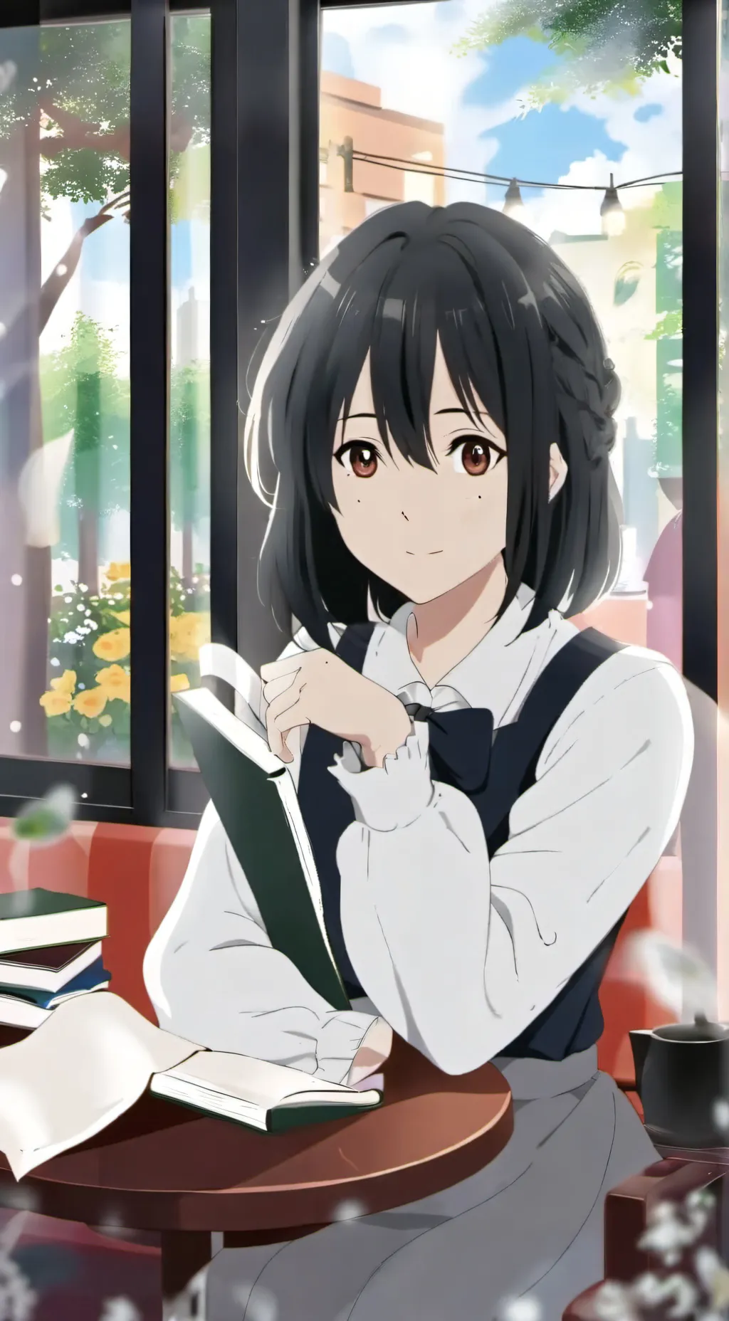 ai character: Nyx background