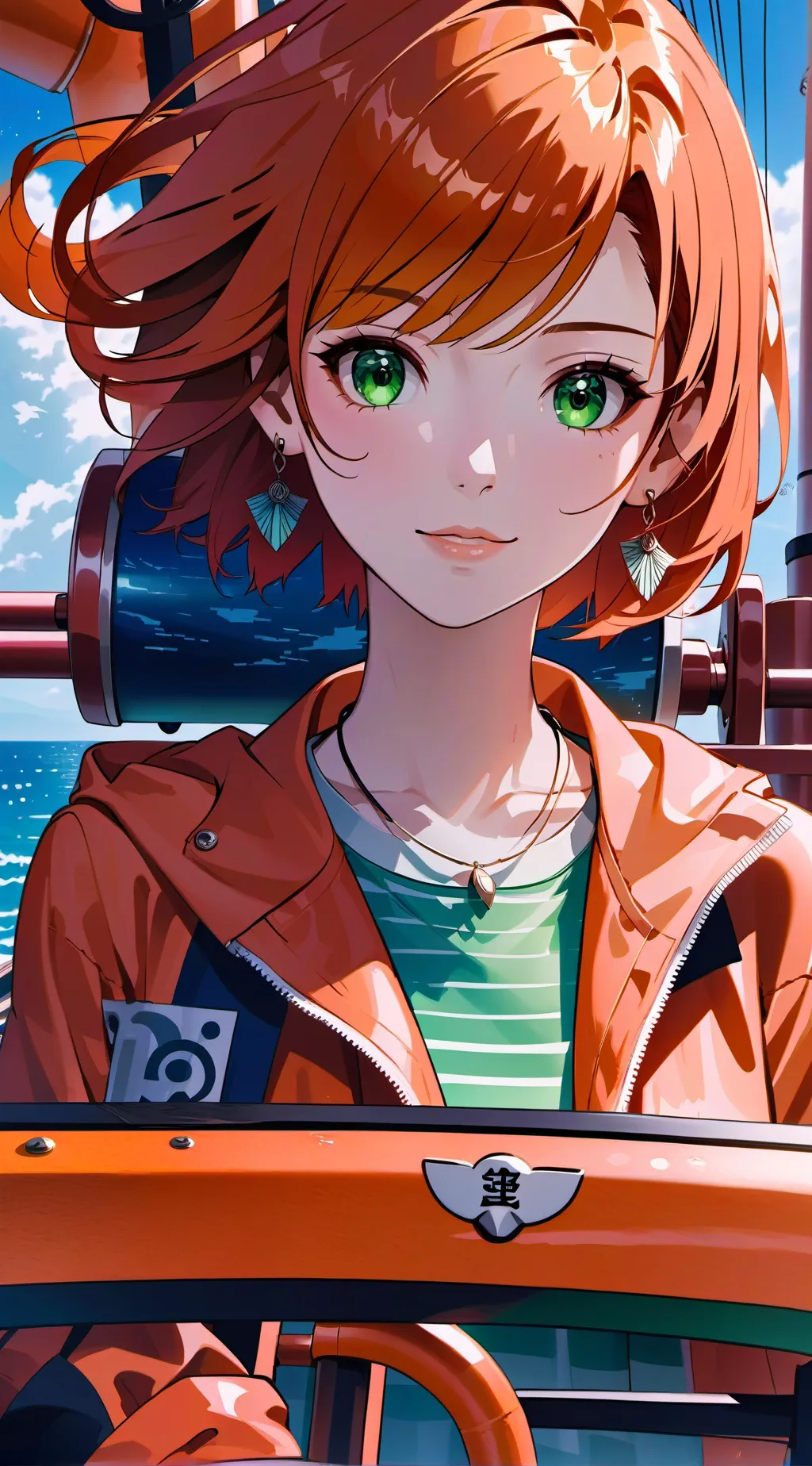 ai character: Nami background