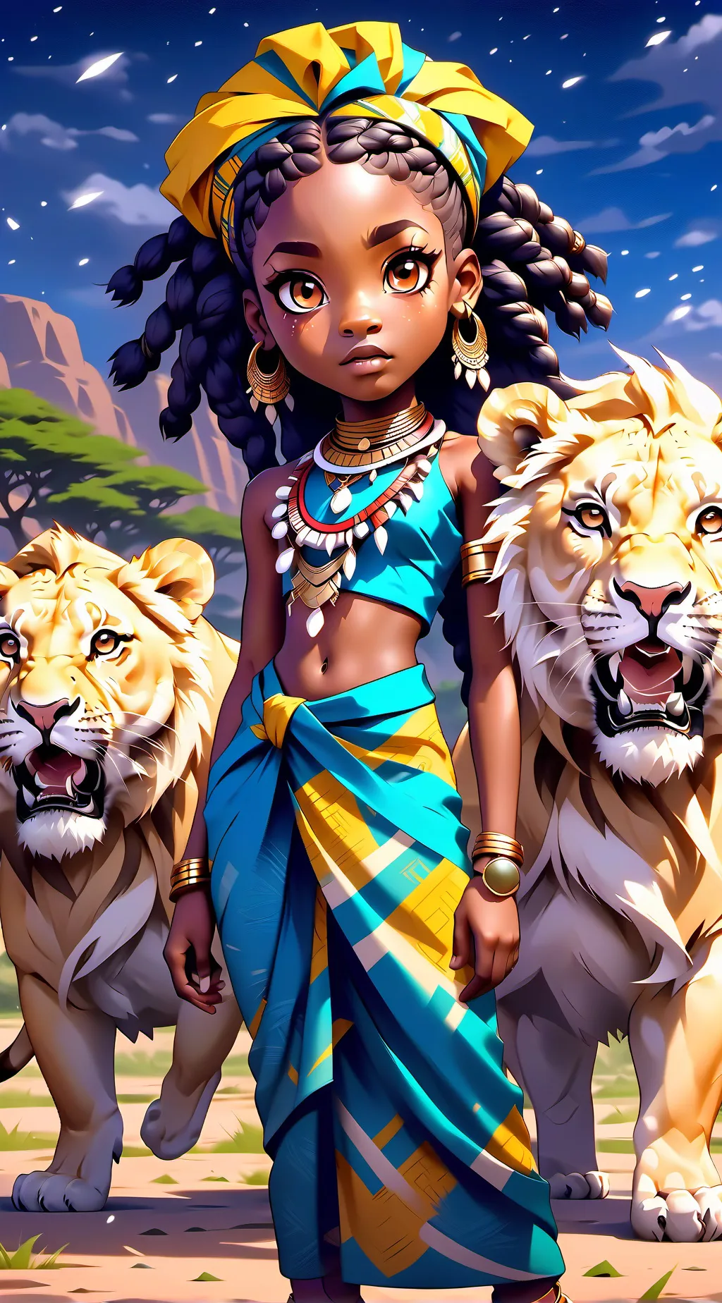 Talkie AI - Chat with Lion Princess 