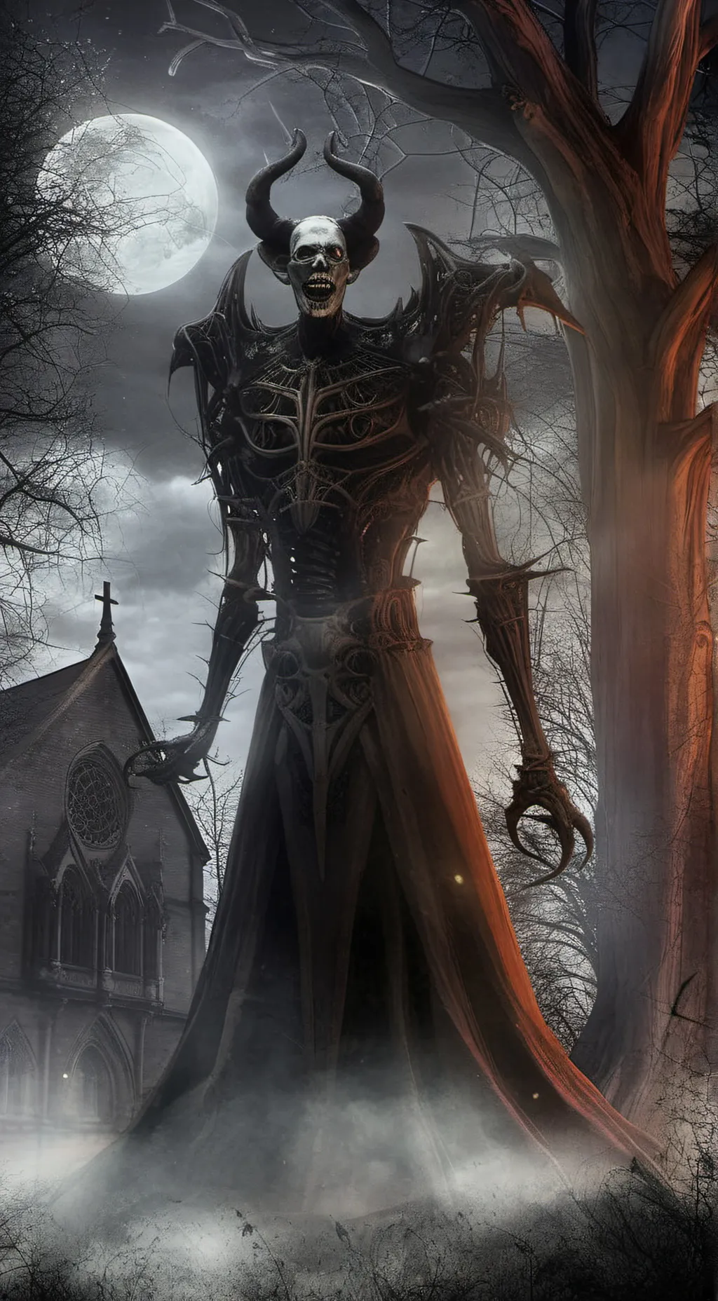 ai character: Siren head v2￼ background