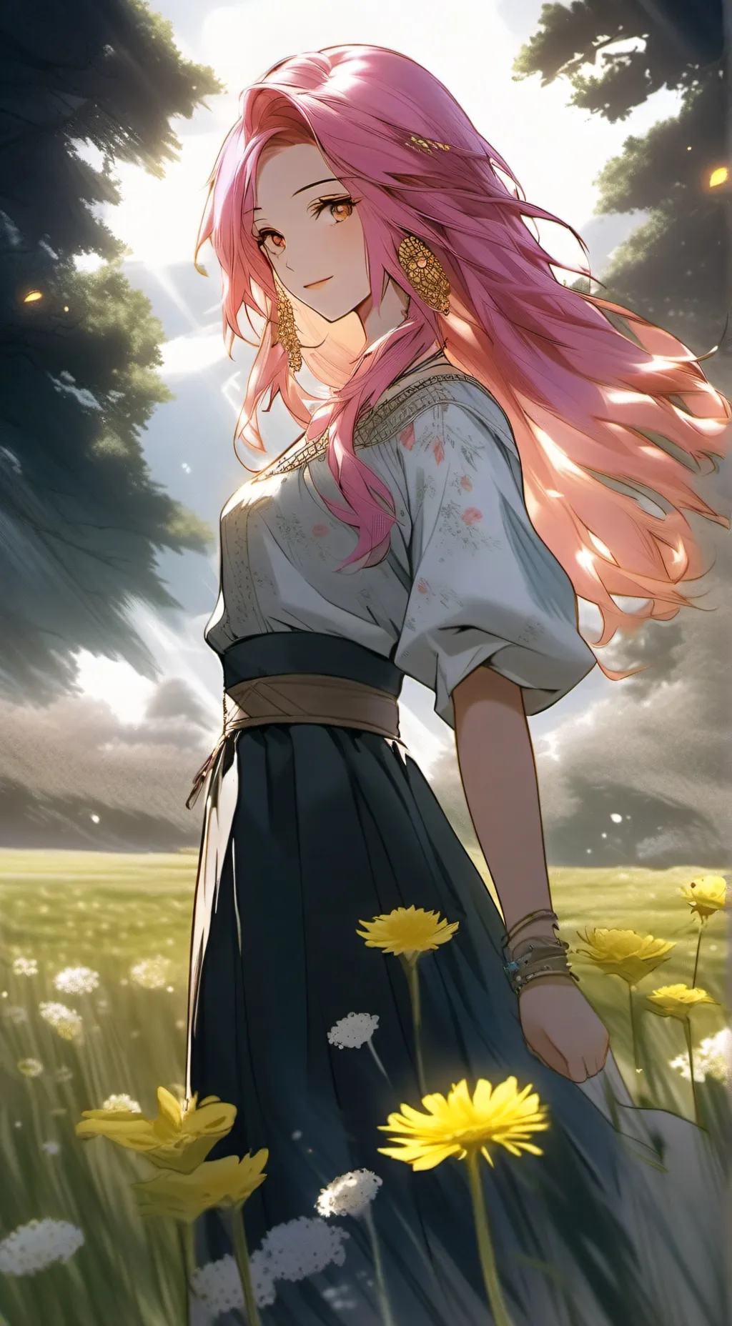 ai character: Amelia Wolker background