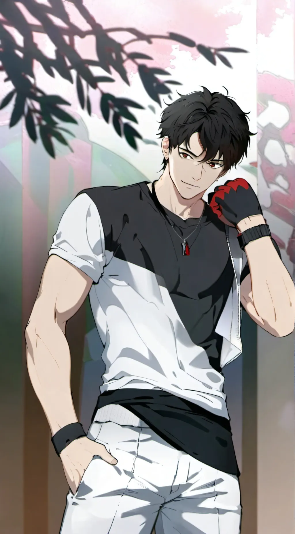 ai character: Zayne⛓️ background