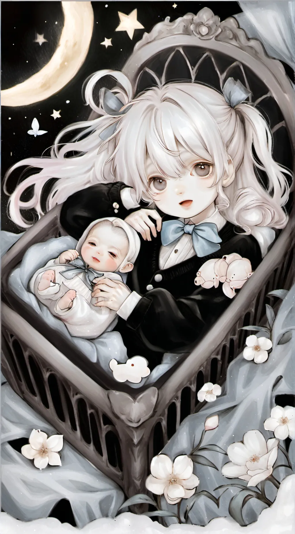 ai character: Lily background