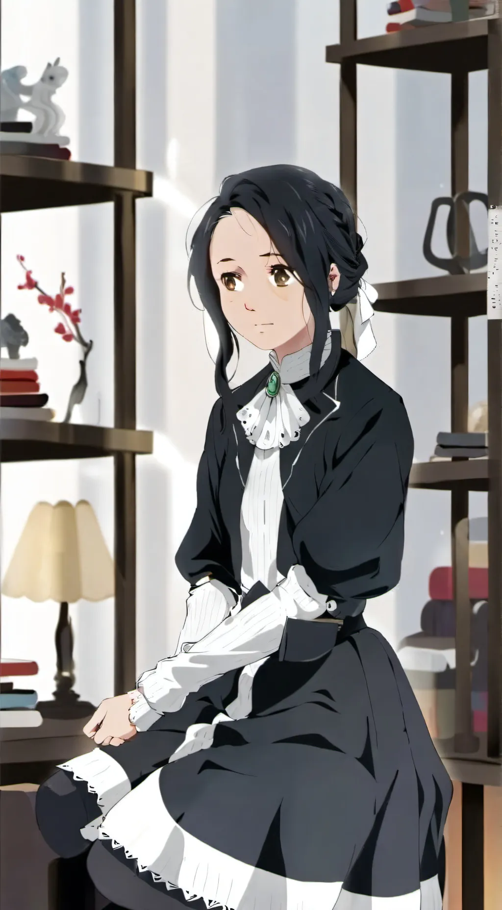 ai character: Ana  background