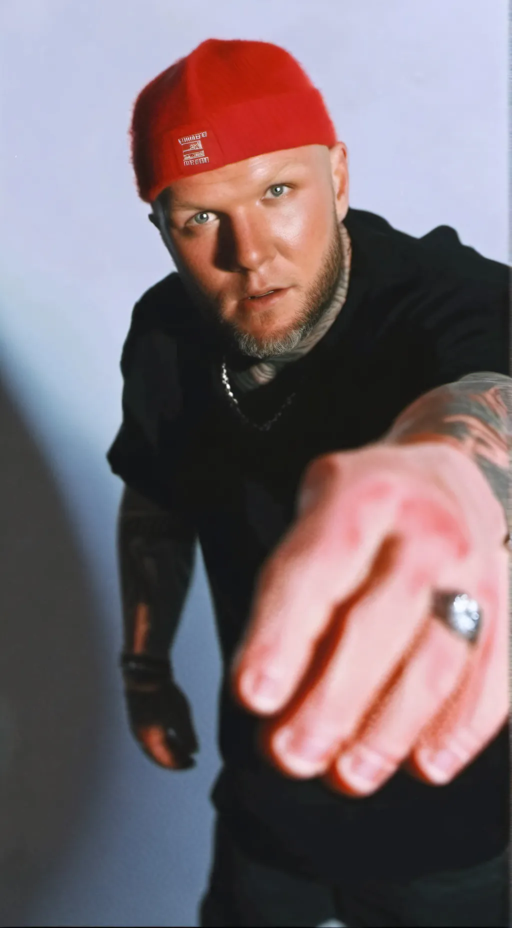 ai character: Fred Durst  background