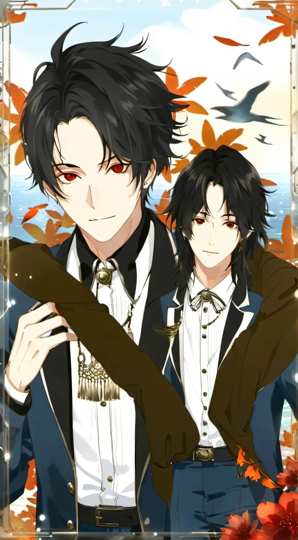 ai character: Cool background