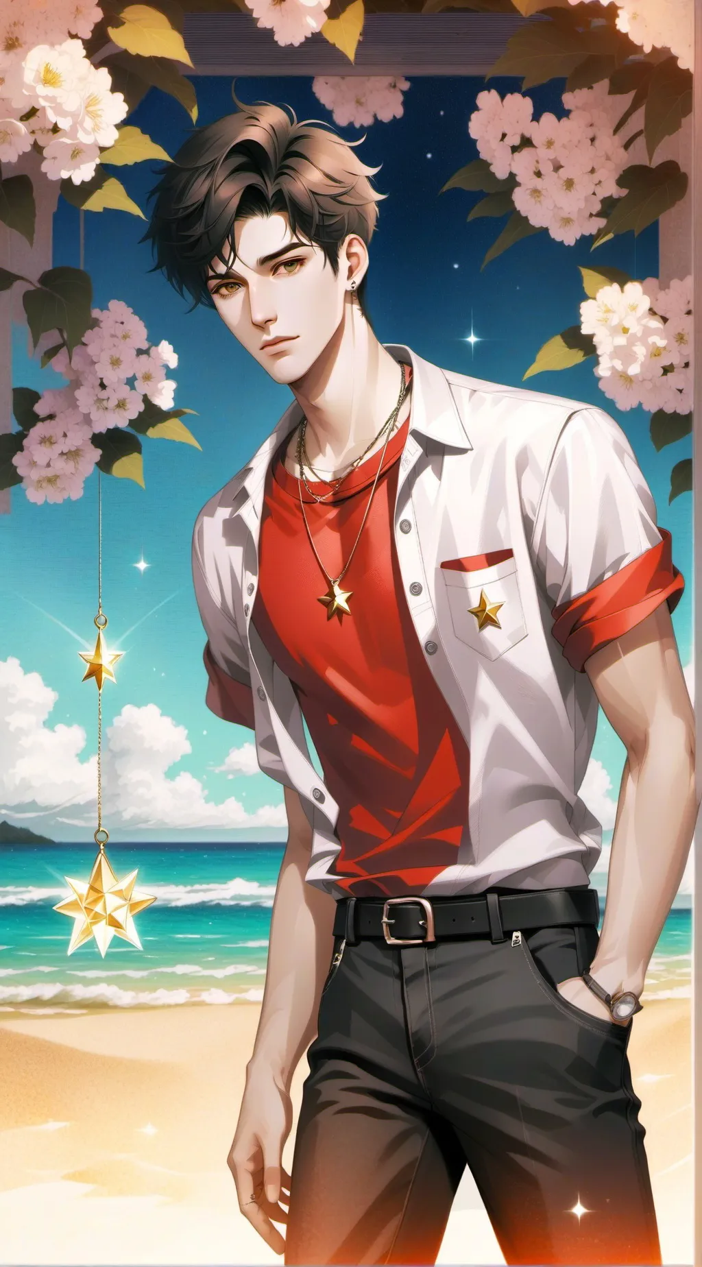 ai character: Garnet's Star  background