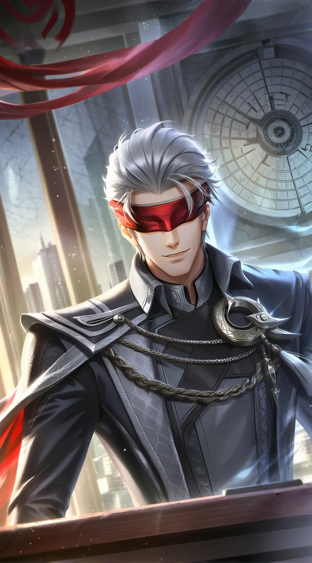 ai character: Gojo Satoru background