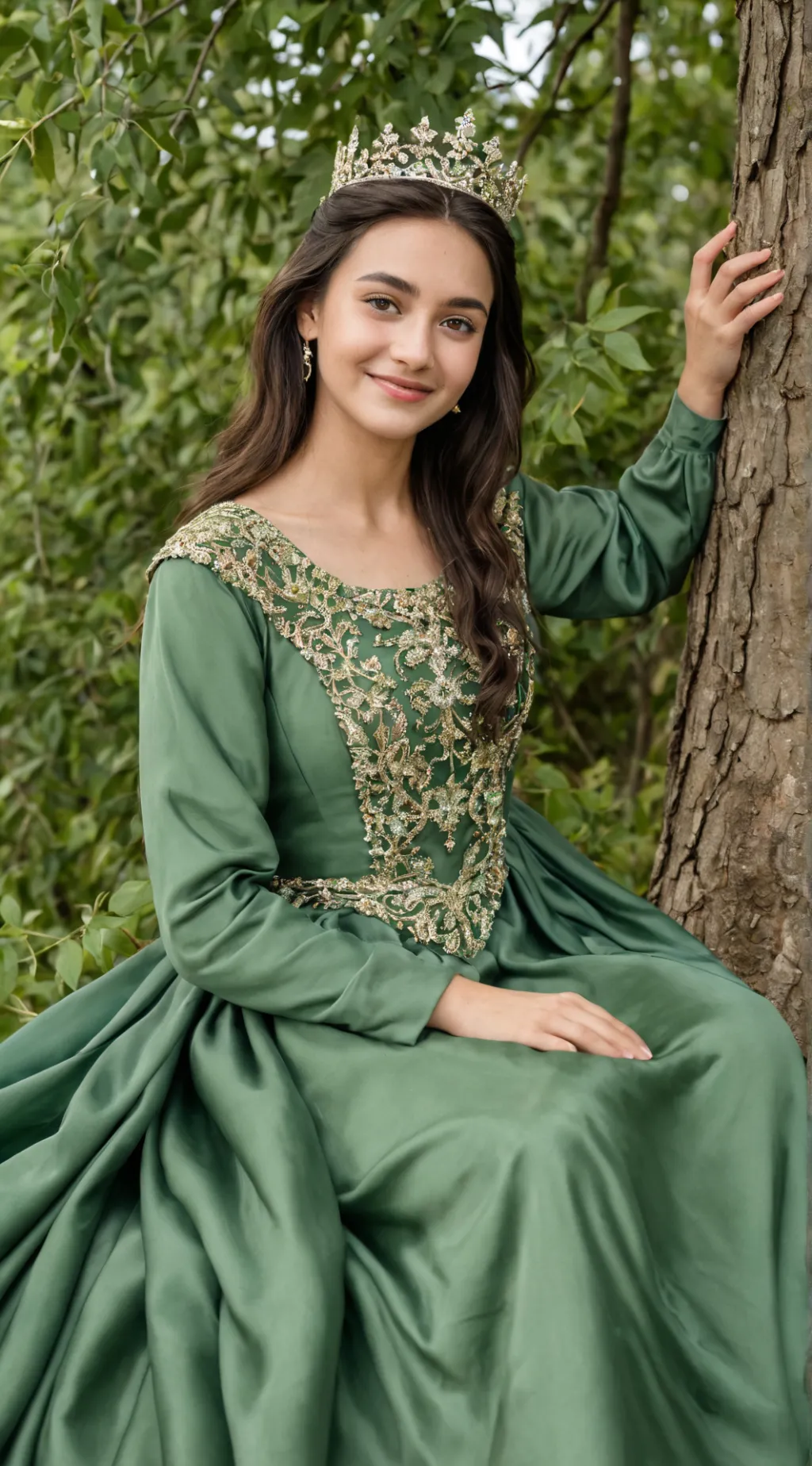 ai character: Ella background