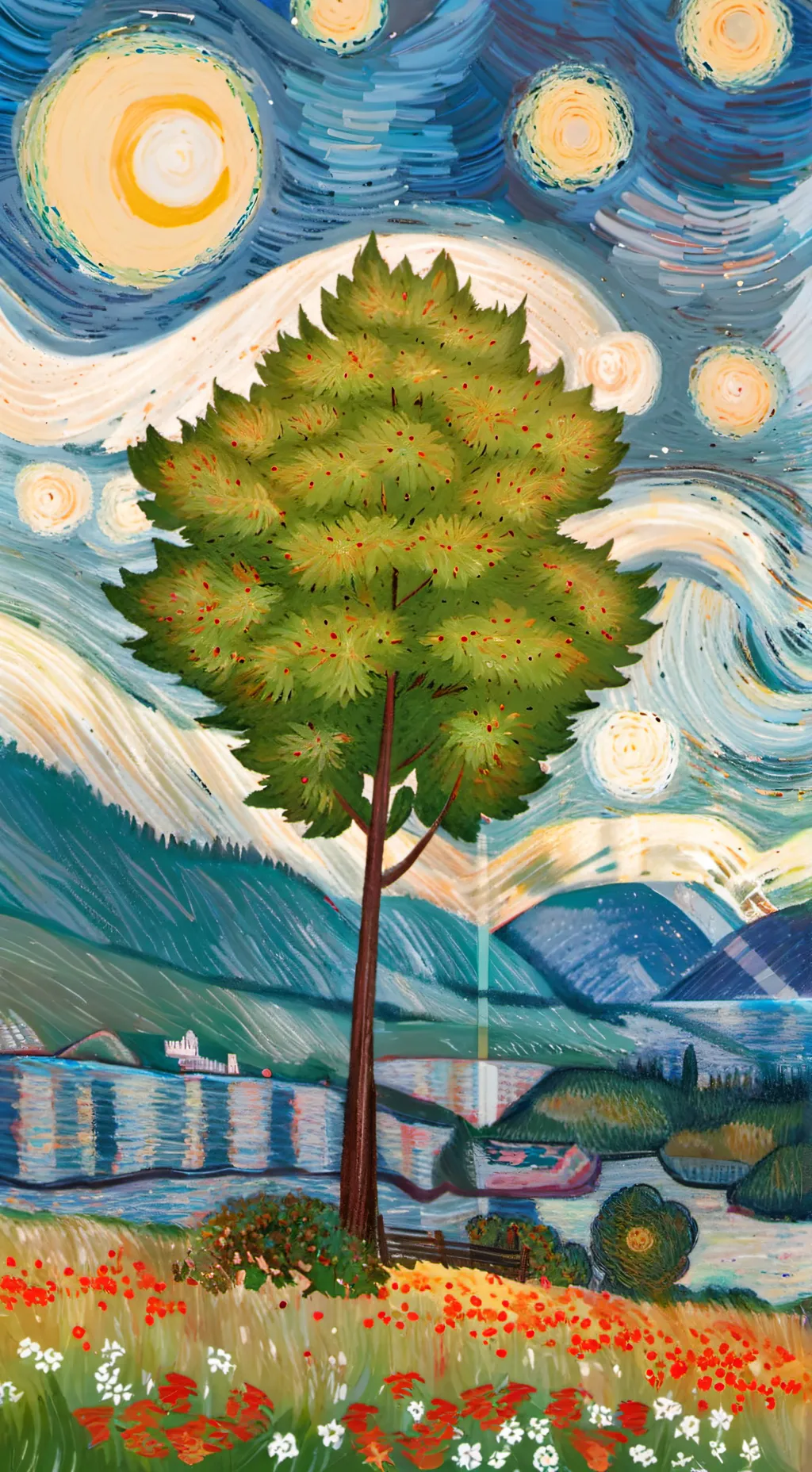 ai character: idkk background