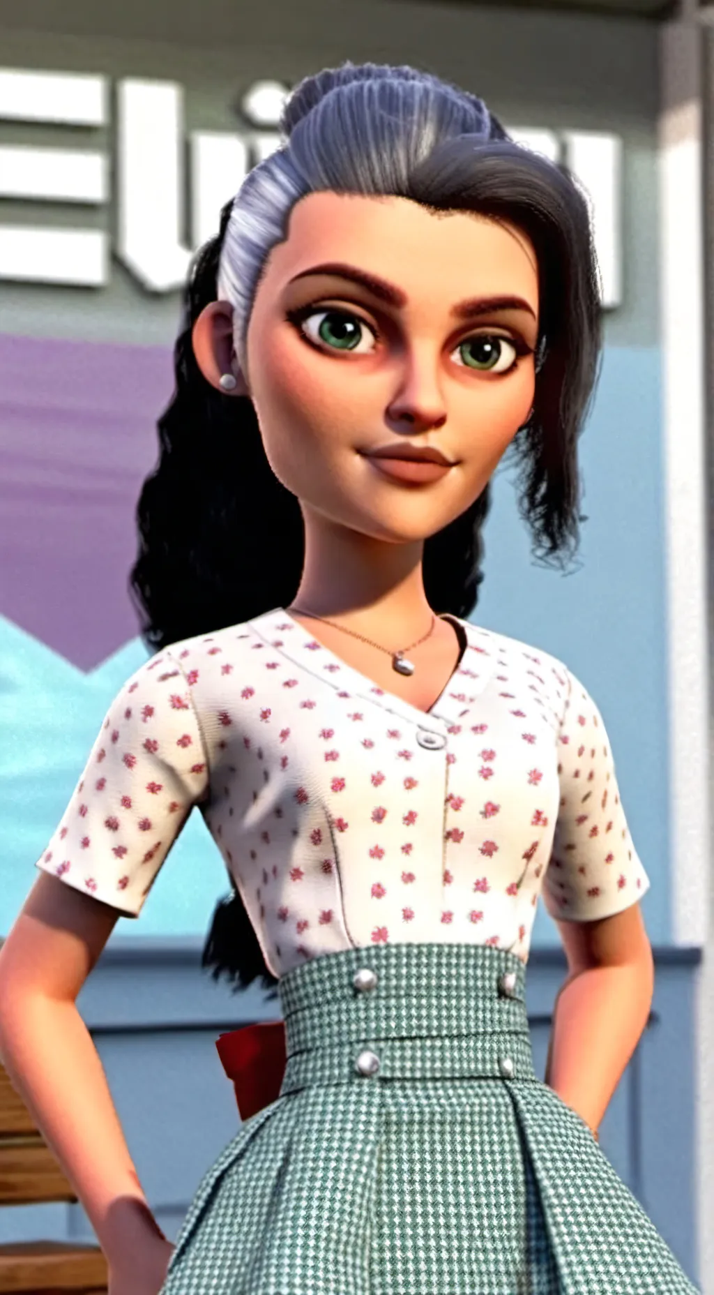 ai character: Mha  background