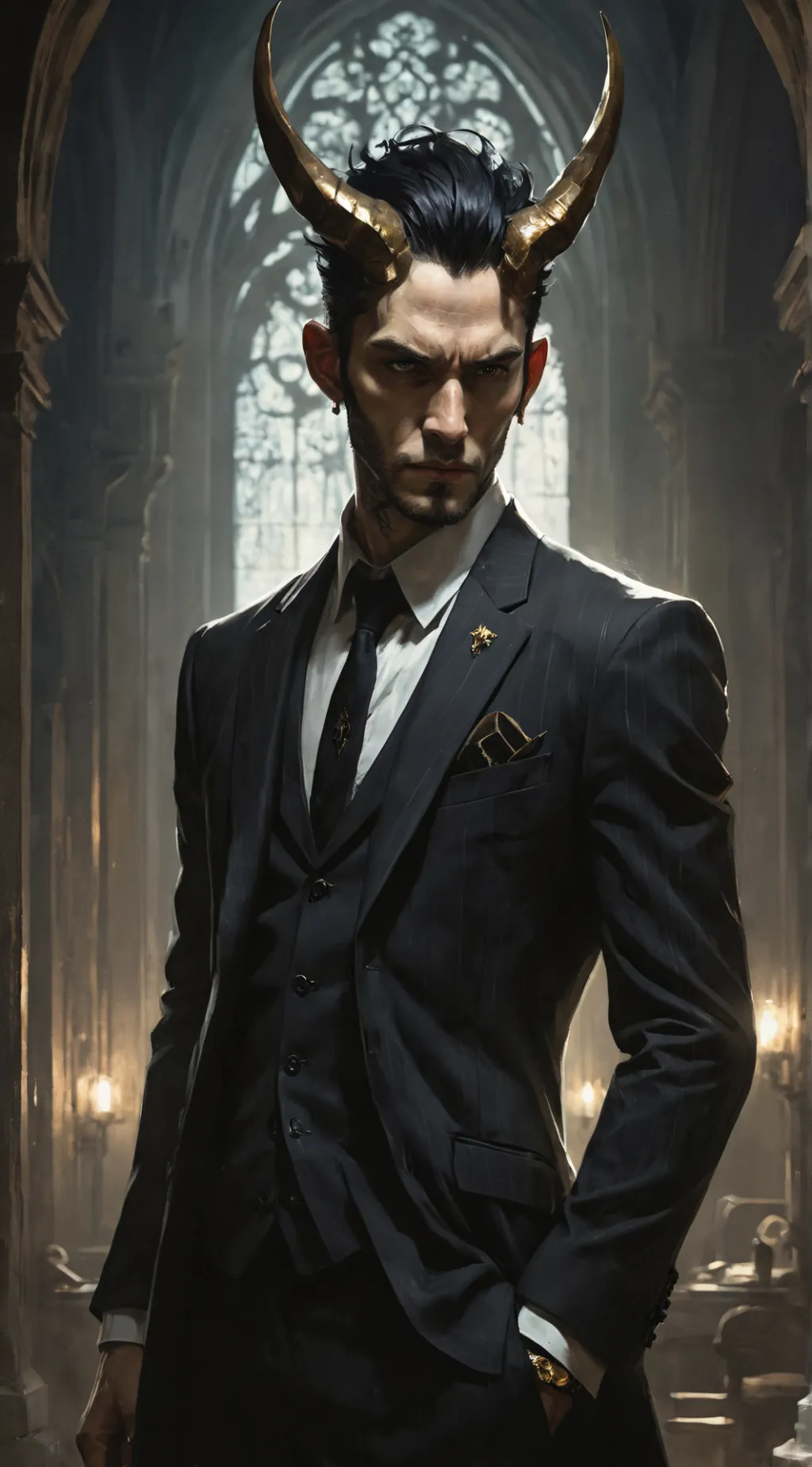 ai character: Evan background