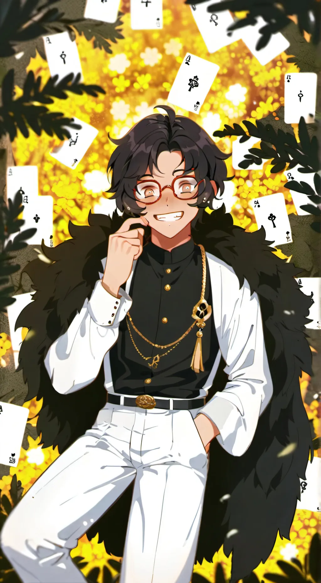 ai character: casser background