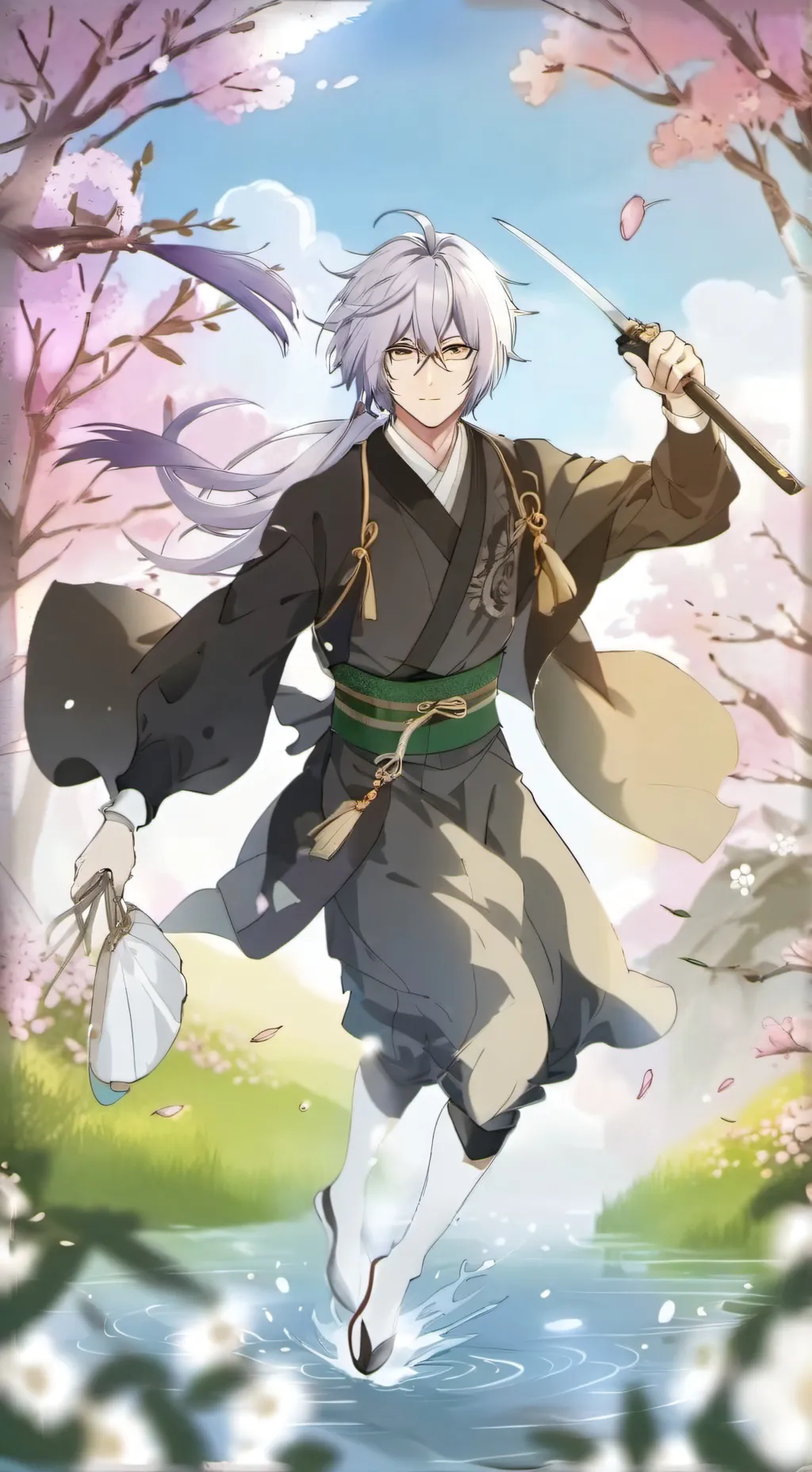 ai character: Kabuto Yakushi background