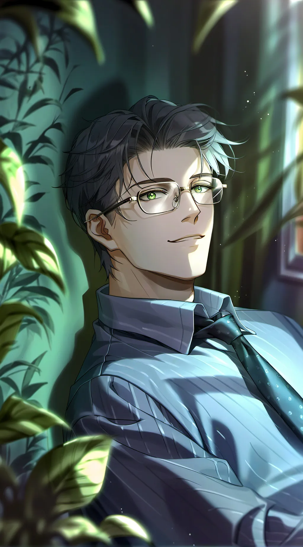 ai character: Adam background