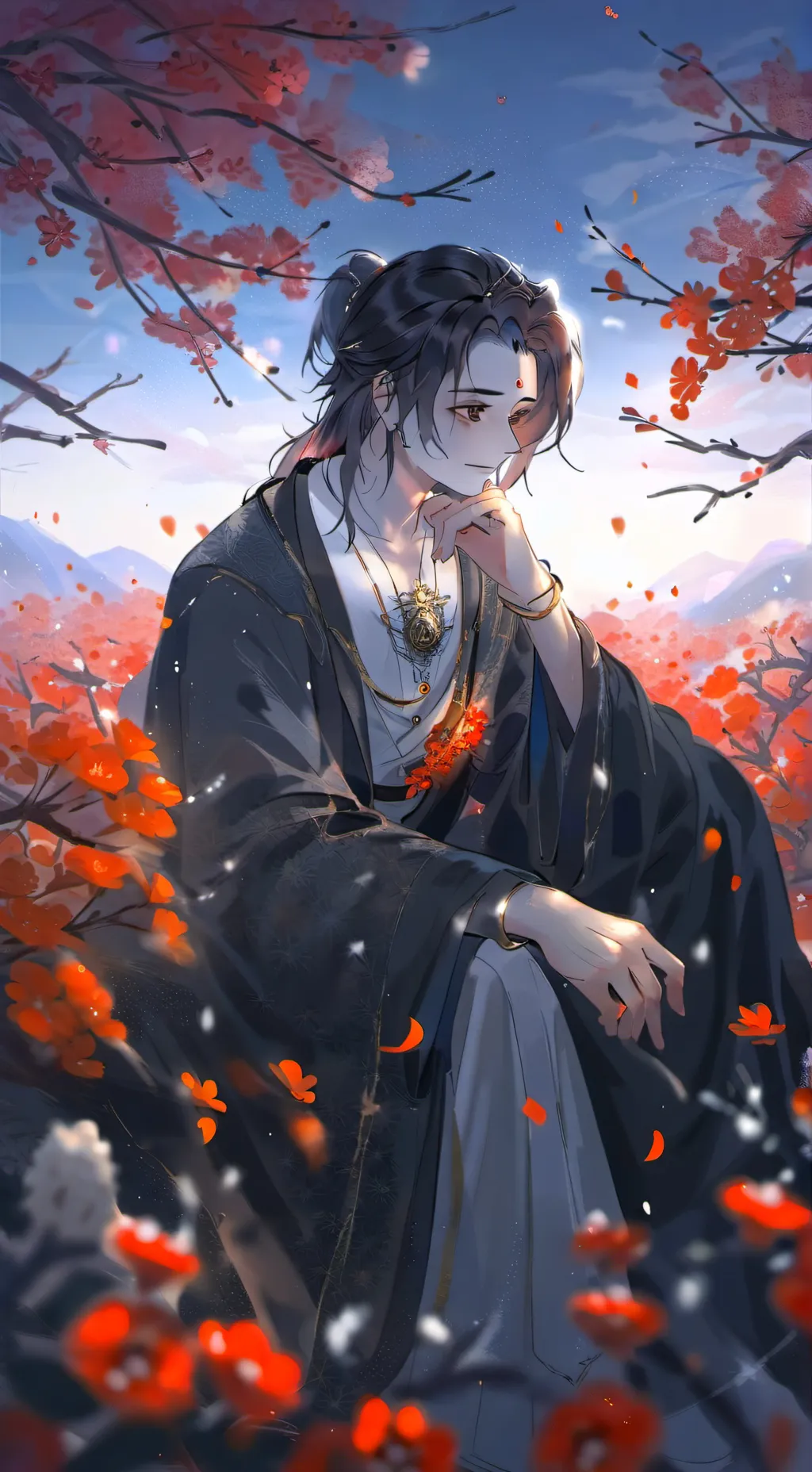 ai character: giyu  background