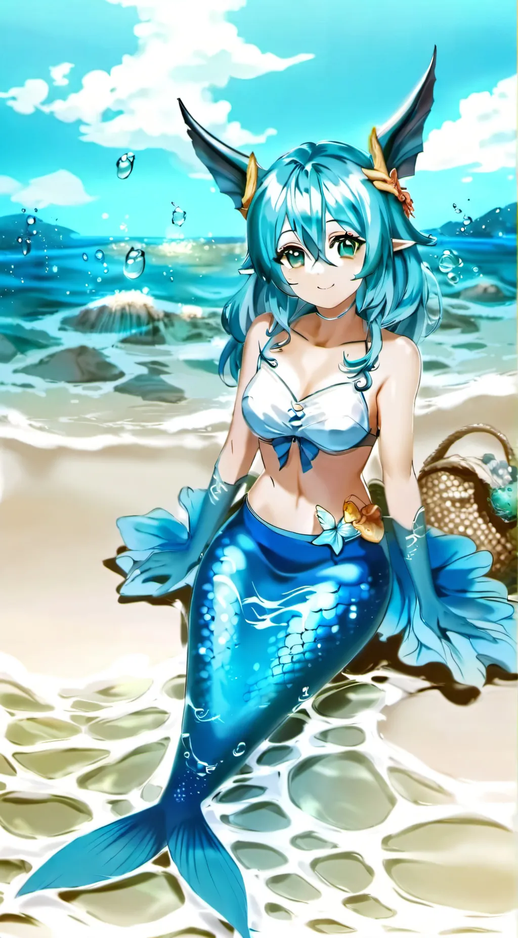 ai character: Mizu background