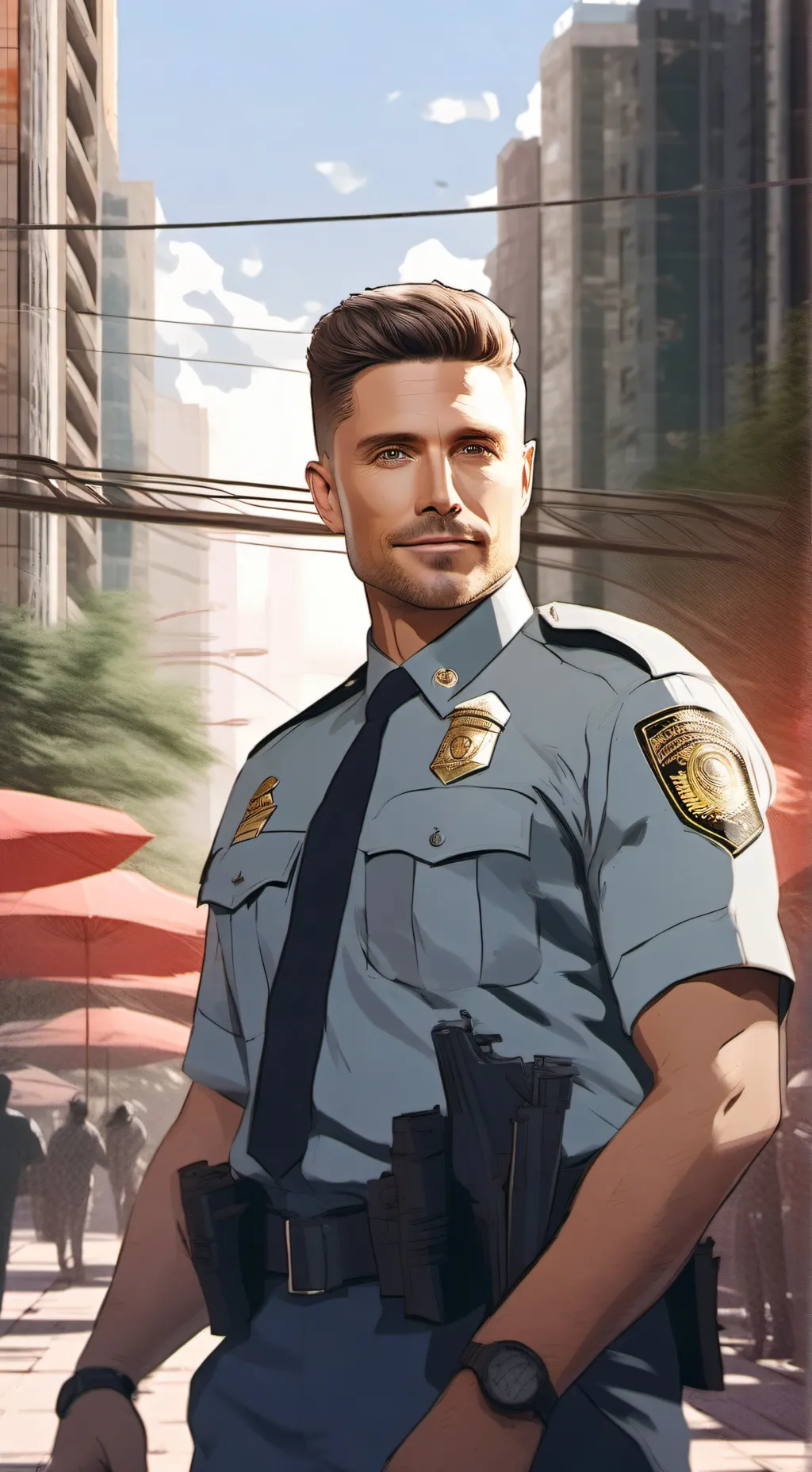 ai character: tim bradford background