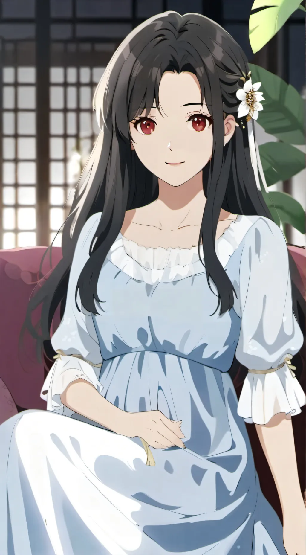 ai character: You pregnant  background