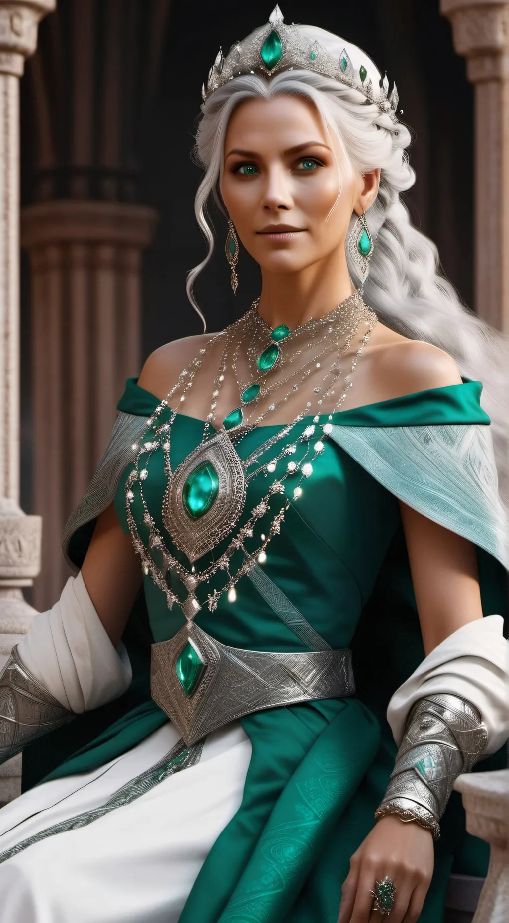 ai character: Elowen of the Emer background