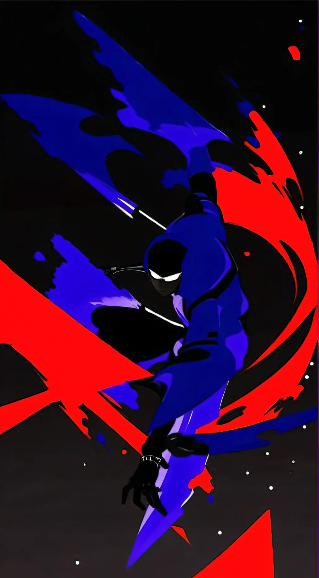 ai character: Black  background