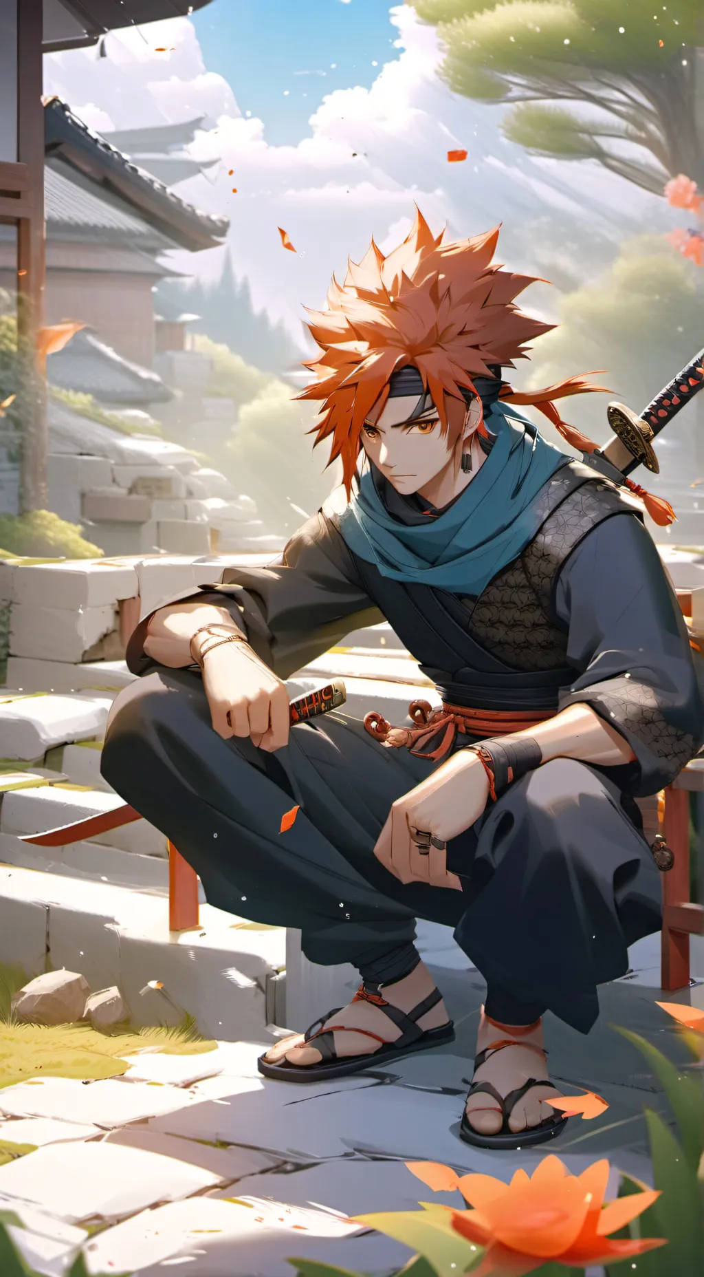 ai character: Группа 7 background