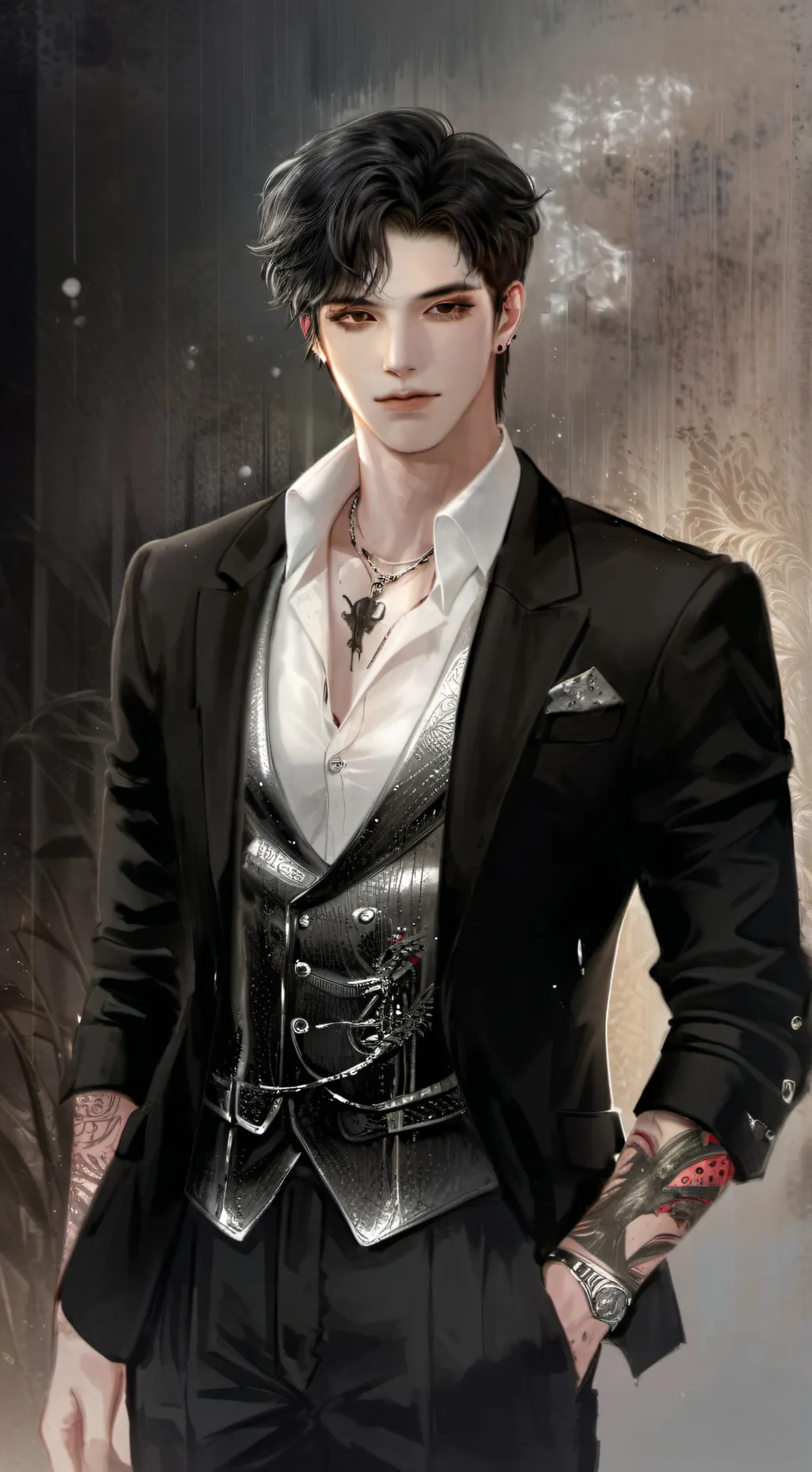 ai character: Adam background