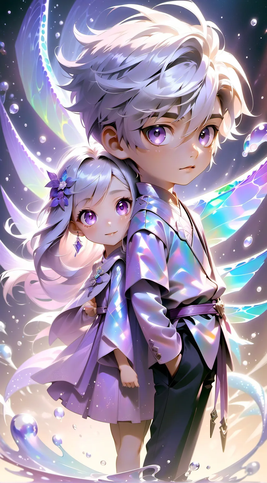 ai character: jjk secret goddess background