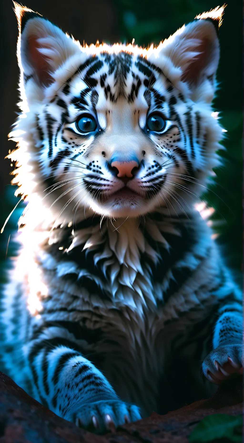 ai character: gatita tonta background