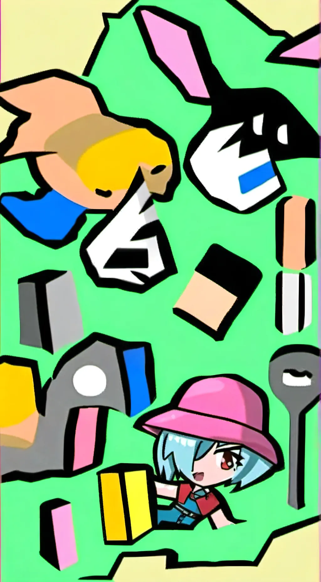 ai character: Maria e a natureza background