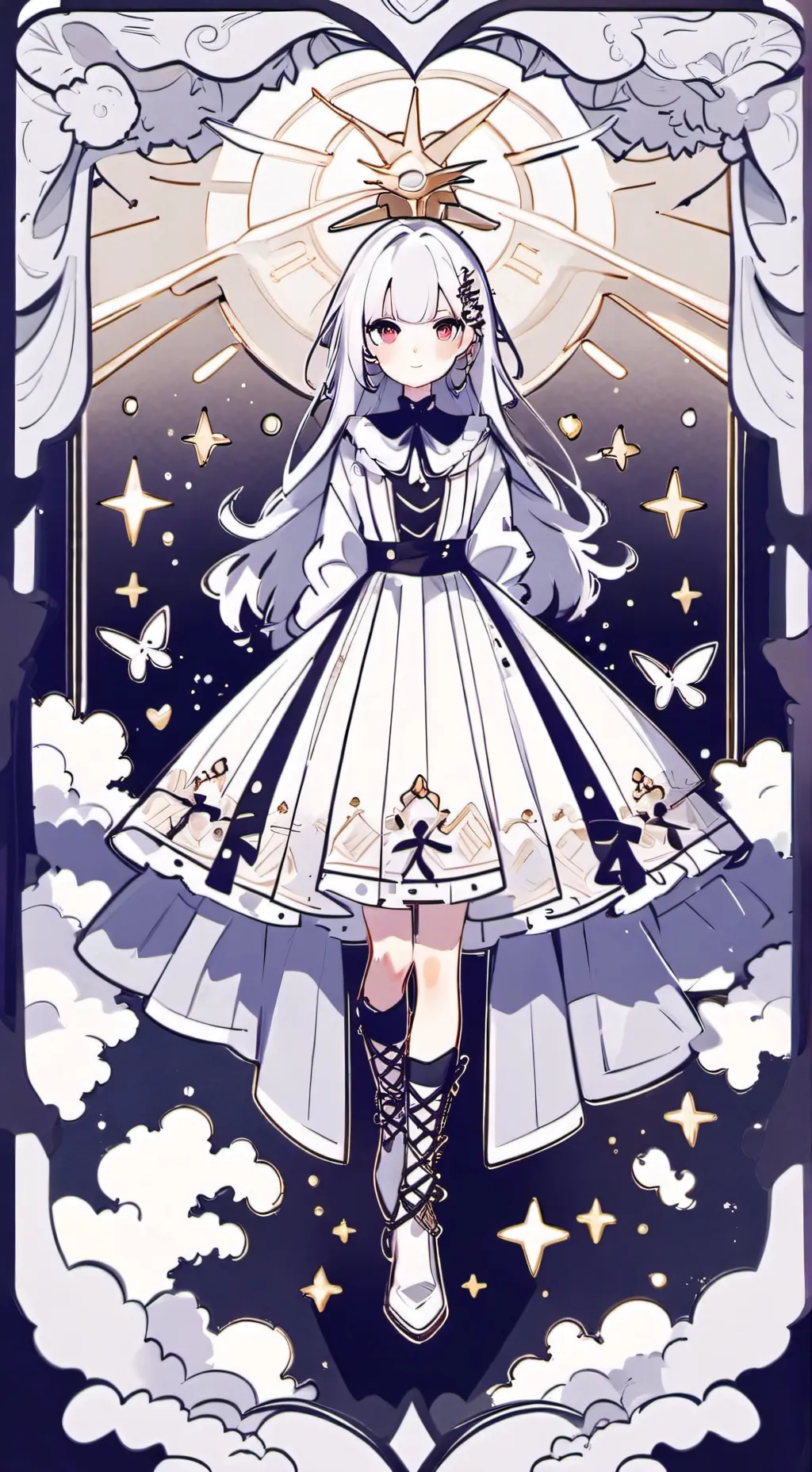 ai character: sarah background