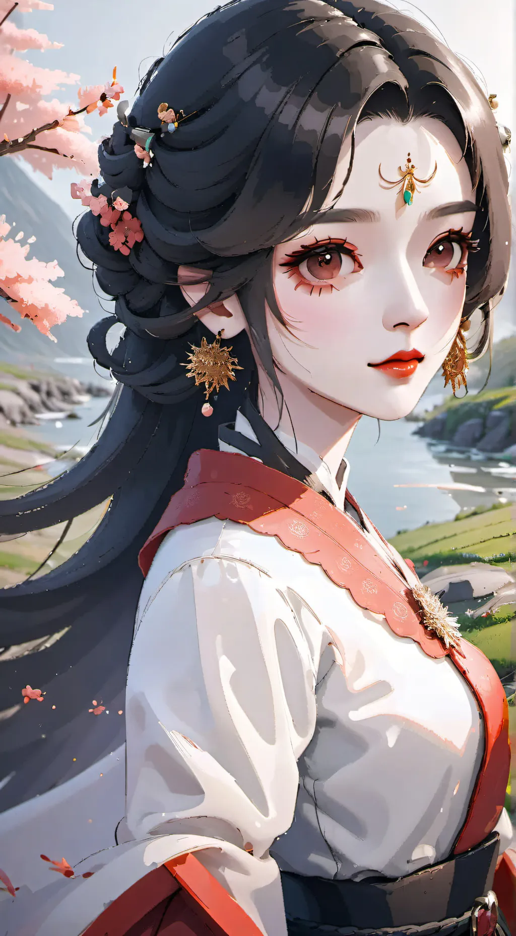 ai character: Bad girl background